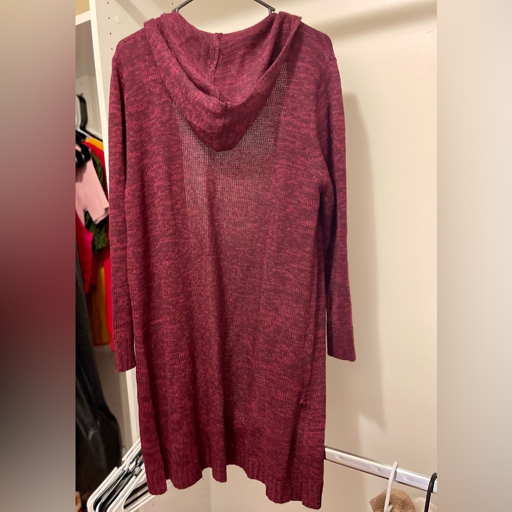 Red Cardigan - Picture 2 of 2